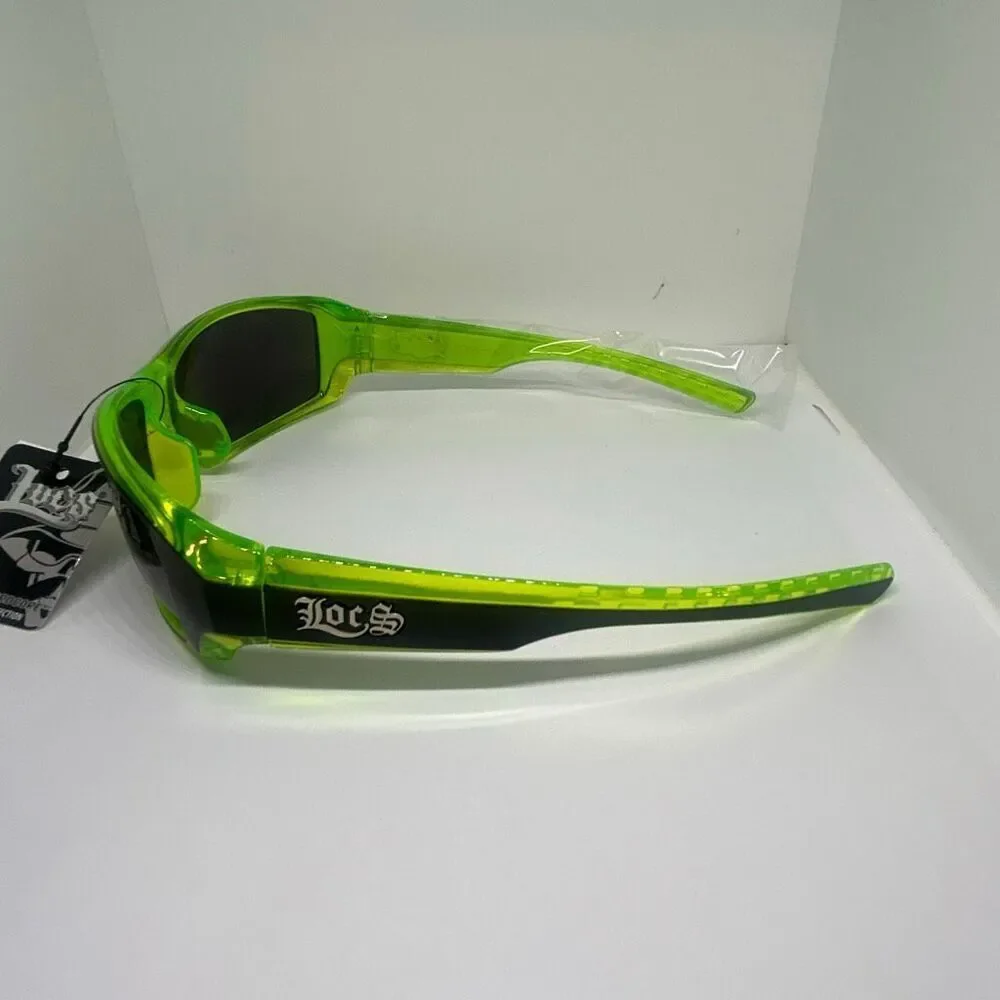 Locs Wraparound Sunglasses UV400 Protection Sport Style